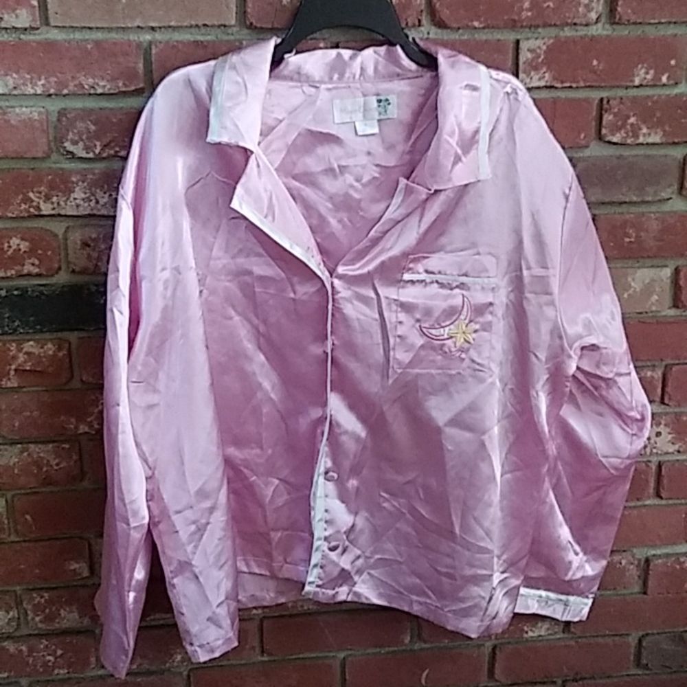 Pink pajama top